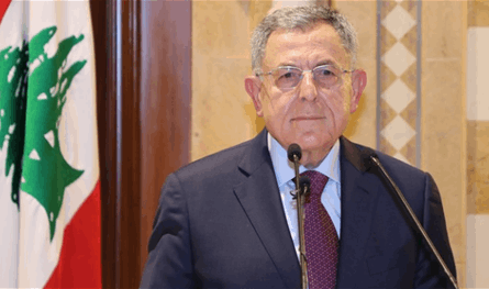 السنيورة: سقطت كل حجج حمل السلاح