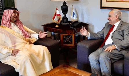 وزير الثقافة استقبل السفير السعودي