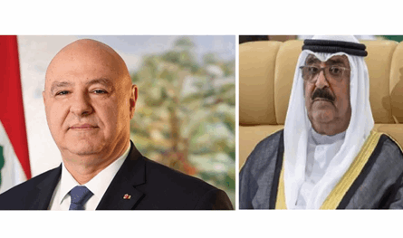 عون للأمير مشعل: أشكركم على الحفاوة التي عكست مدى محبتكم للبنان