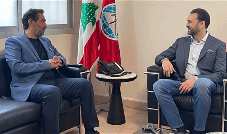 تيمور جنبلاط استقبل الصادق في كليمنصو