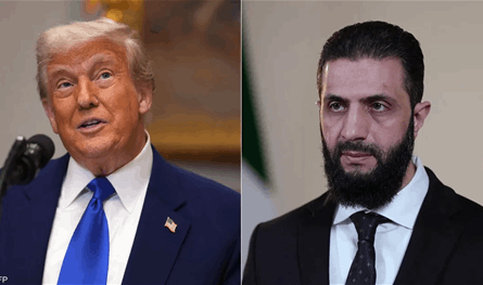 غداً... هل سيلتقي الرئيس الأميركي بنظيره السوري في السعودية؟