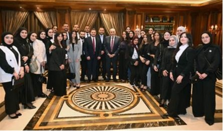 بري استقبل وفداً من كلية الحقوق في جامعة فينيسيا