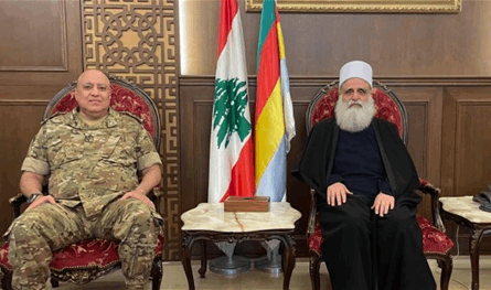 شيخ العقل التقى رئيس الأركان 