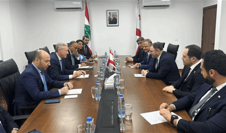 رجّي أمام الوفد الجورجي: نطالب بالضغط على إسرائيل وإطلاق أسرانا