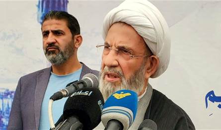 الشيخ يزبك: لا كلام قبل الانسحاب وإيقاف الاعتداءات وإعادة الإعمار