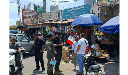 القوى الأمنية وبلدية صور بدأتا حملة قمع المخالفات في المدينة