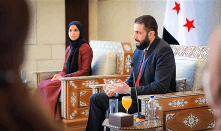 الشرع يثير التفاعل بالحديث عن زوجته.. إليكم ما قاله