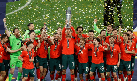 الليلة التاريخية.. البرتغال تحرز لقب دوري الأمم الأوروبية على حساب إسبانيا (صور وفيديو)