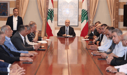 وزير الداخلية استقبل سامي الجميل والبعريني واطلع من اتحاد النقل البري على مطالب القطاع