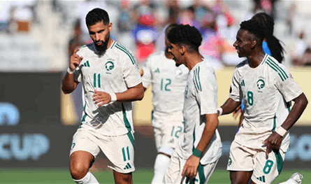 المنتحب السعودي يستهل مشواره في الكأس الذهبية بالفوز على هايتي