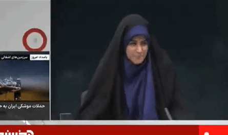 بالفيديو: إسرائيل تقصف التلفزيون الإيراني.. شاهدوا حجم الدمار