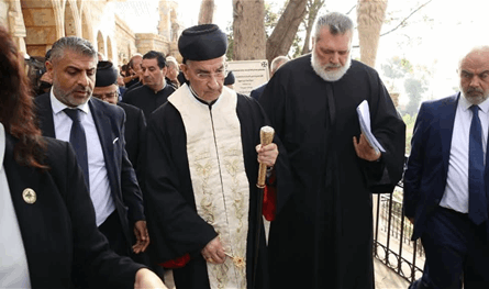 الراعي افتتح &quot;حديقة الصلاة&quot; ويكرّس &quot;كنيسة سيّدة الأرز&quot; في حريصا