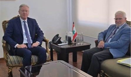 رجّي عرض وسفير اسبانيا التحضيرات المتعلقة بالمؤتمر الدولي لتمويل التنمية في مدينة اشبيلية