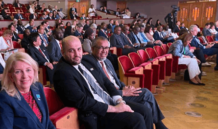 ناصر الدين يدعو المجتمع الدولي لدعم النظام الصحي