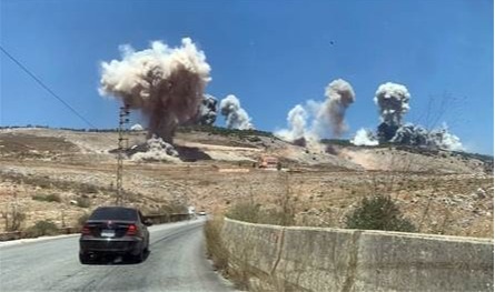 إسرائيل تواصل ضغطها بالنار استباقاً لزيارة المبعوث الأميركي للبنان
