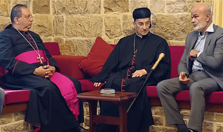 الراعي ينتقل الى المقر البطريركي الصيفي في الديمان
