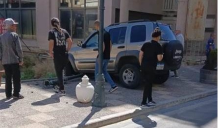 فقد وعيه أثناء القيادة.. حادث على بولفار زحلة (صور)