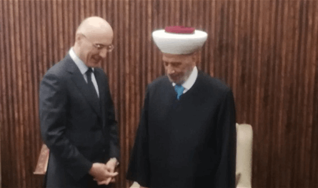 المفتي دريان ووزير الداخلية عرضا الاوضاع