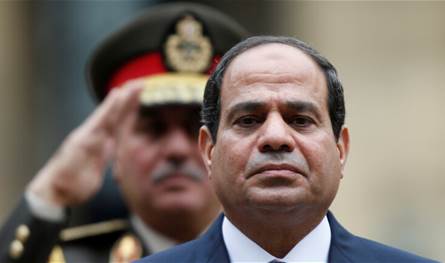 السيسي: لضرورة الحفاظ على سيادة ليبيا ووحدة أراضيها