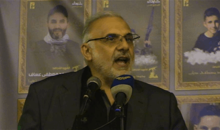 المقداد: البعض في لبنان شغله الشاغل سلاح المقاومة ويتغاضى عن انتهاكات العدو