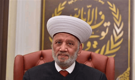 بالصورة.. ماذا أهدى المفتي دريان الرئيس السوري؟