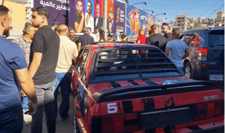 بالصور.. سيارة مسرعة تدهس امرأتين في زحلة