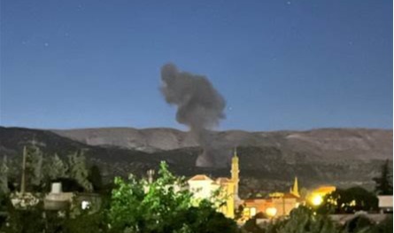 بالصور.. غارات إسرائيلية تهزّ الجنوب والبقاع