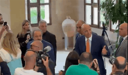 بالفيديو.. برّاك في عين التينة