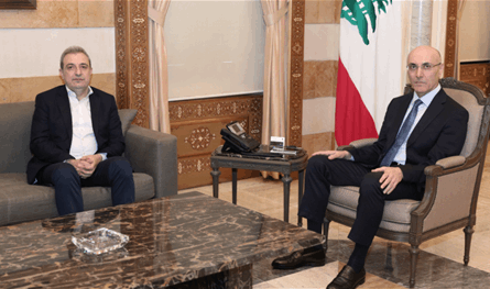 وزير الداخلية استقبل أبو فاعور والبعريني وفاعليات