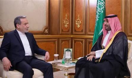 لقاء بين ولي العهد السعودي ووزير الخارجية الإيراني في جدة.. وهذا ما بحثاه (فيديو)