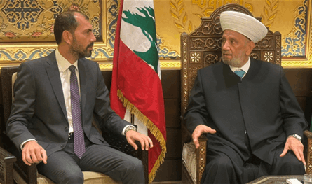  الخير زار دريان: نؤيد مواقفه الوطنية الحكيمة