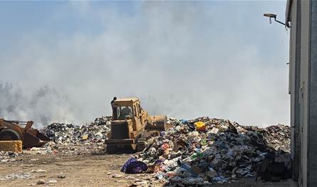 رئيس بلدية بر الياس: الحريق في المكبّ مفتعل وسنلاحق المرتكبين حتى النهاية