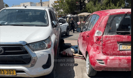 بالصور.. عملية طعن وإطلاق نار في إسرائيل