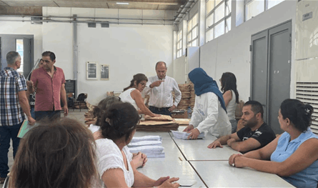يرق تابع فرز مسابقات الثانوية العامة وأشرف على التحضيرات لبدء التصحيح