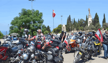 &quot;متحدو دراجي لبنان&quot; يطلقون موسمهم السياحي من مغدوشة 