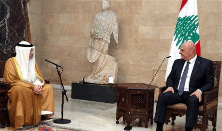 عون: العلاقات المتجذرة بين لبنان والكويت تزداد رسوخا