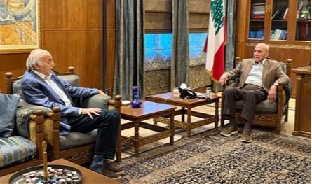بري يلتقي جنبلاط في عين التينة