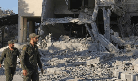 احداث سوريا على حافة تهديد المنطقة